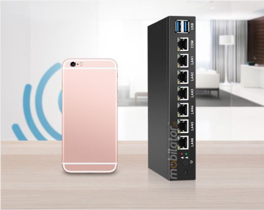 Computer Industry Fanless MiniPC with 6 LAN cards  MiniPC yBOX-X33 - 1007U new design size small panel mobilator fast 6 lan rj45